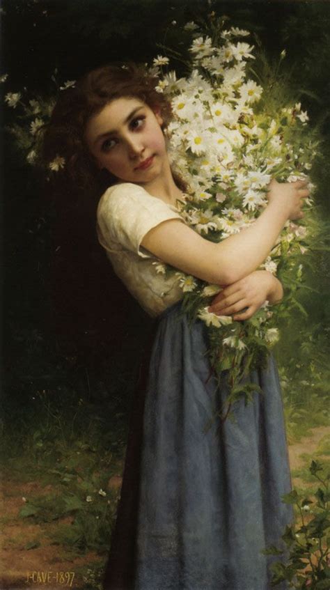 Spending a couple hours of our day today with @jessica_starryfieldsfarm, @billieshayestyle , and @cp_photography_ky and couldn't be more. Jules-Cyrille Cave-The Flower Girl 1897 (oil on canvas ...