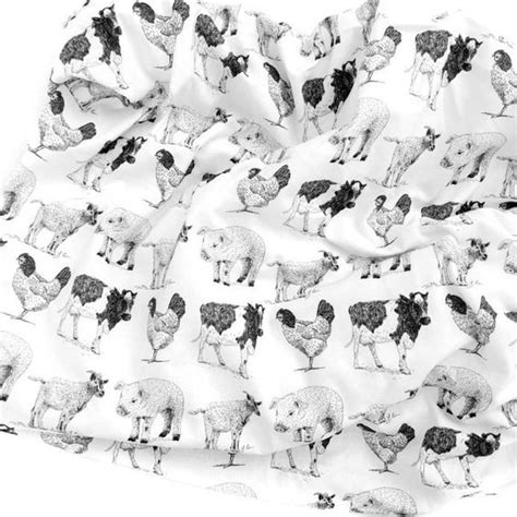 Sweet and cuddly farm animals are bedtime friends for your baby in this super cute farm themed crib bedding set. ORGANIC Crib Sheet Black Farm Animals, Crib Bedding ...