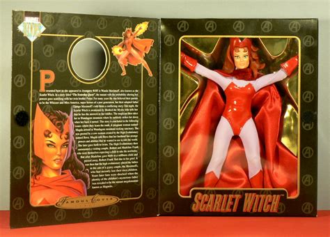 Scarlet witch and emma frost. Super-DuperToyBox: Famous Covers Vision & Scarlet Witch