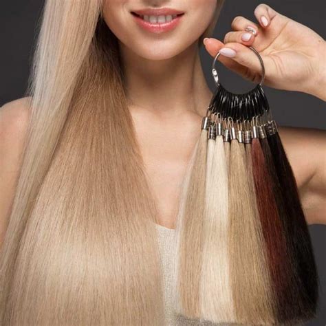 You can have blond, brown, black and grey. Can You Dye Hair Extensions? - LaurenAndVanessa