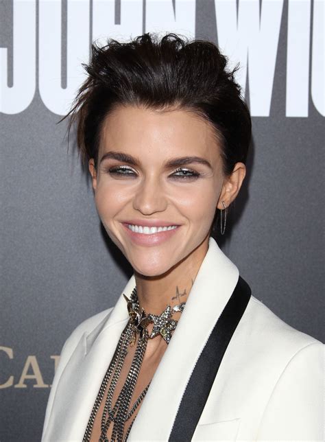 At age 12, rose openly discussed her sexual orientation to her mother, but at the time, she didn't know how to put a label on her feelings. RUBY ROSE at 'John Wick: Chapter 2' Premiere in Los ...