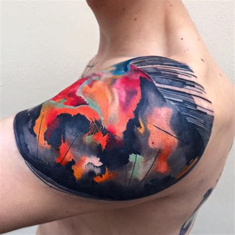 Tattoo artists includes roy dragon. Czech Tattooist Creates Stunning Colorful Body Art ...