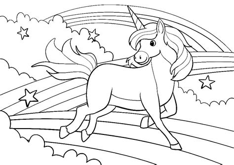 Click now and get a beautiful unicorn coloring page and rainbow. 30 Best Free Printable Unicorn Coloring Pages Online ...
