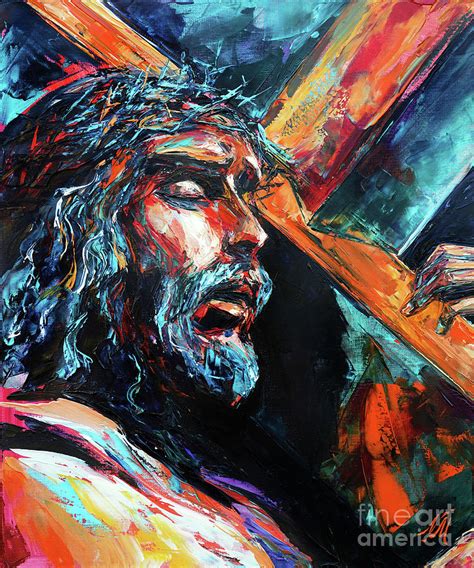 His life is the perfect example of how all mankind should live. Jesus Christ Painting by Natasha Mylius