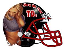 Fantasy football logo ideas for future teams. Show Me Your TDs Fantasy Football Helmet Logo | Football ...