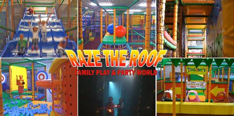 The pool is public though (paid) and fortunately relaxing at the pool was at least as enjoyable as the sea! Raze the Roof indoor play world - Penryn | Cornwall Guide