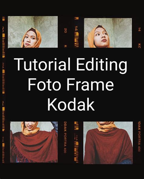 Tambahkan teks, stiker dan filter ke foto anda atau buat bingkai untuk foto tersebut. Tutorial Edit Foto Menggunakan Frame Kodak (Frame Film ...