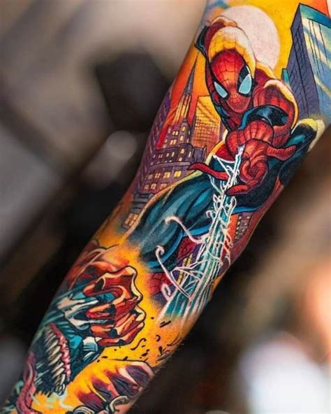 A sickness in the family. Excellent DC comics tattoos for men - Tattooli.com ...