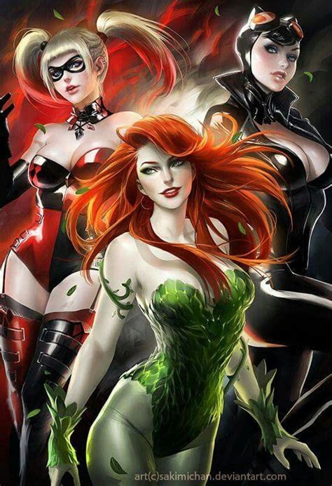 I know poison ivy pictures shows her in almost nothing, which is fine! Pin on DC Love