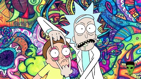 The great collection of rick and morty wallpapers for desktop, laptop and mobiles. Tumblr Psychedelic Rick And Morty Wallpapers - Wallpaper Cave