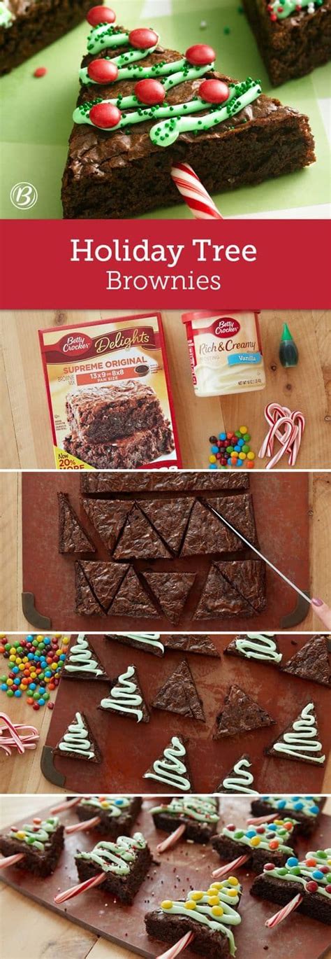 These christmas tree brownies are really easy to make and decorate, but look so effective and would. Christmas Brownies Recipes And Ideas | Christmas baking ...