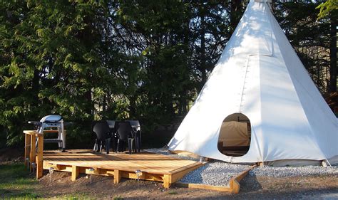 Последние твиты от tipi com and web (@agencetipi). Camping La Source : Tipi meublé pour 2 personnes avec ...