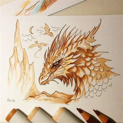 The first thing that you need to draw is the head of the dragon. Pin by Frost Arts on Dragon Art Collection | Cool drawings, Dragon drawing, Dragon art
