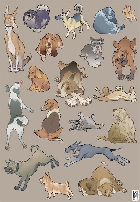 See more ideas about animal drawings, drawing reference, drawings. Canine study by HiOutsider-Studio on deviantART | Dog ...