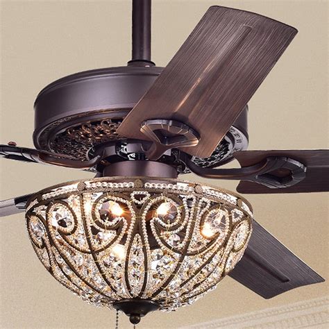 Check spelling or type a new query. Catalina Bronze-finished 5-blade, 48-inch Crystal Ceiling ...