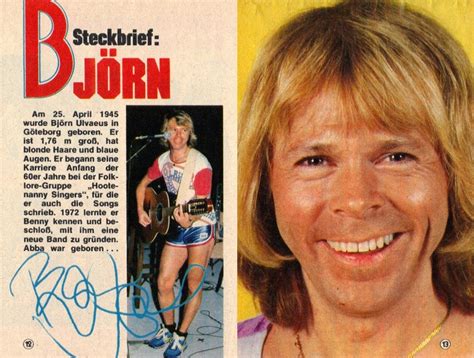 Björn kristian ulvaeus (ˈbjœːɳ ɵlˈvěːɵs (listen); ABBA The Articles: Bravo, March 1980: Star-magazine - All ...