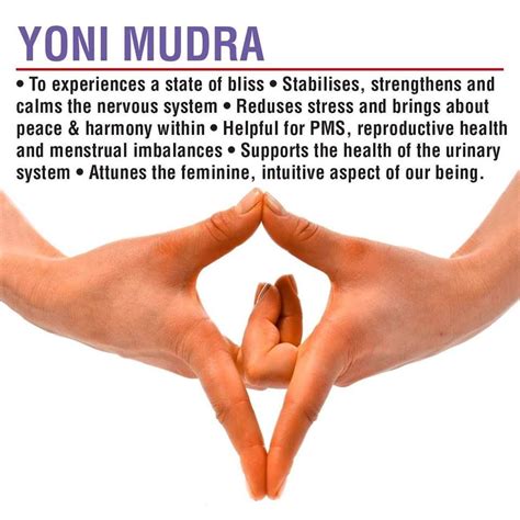 Hi i'm vicky i'm making these videos as simple as i can, so everyone may understand. YONI MUDRA (for PMS, reproductive health and menstrual ...