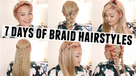 Maybe you would like to learn more about one of these? 7 Days of Braid Hairstyles // A Week of Braids // Hair ...