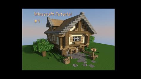 Herzlich willkommen zu wie baut man ein survival haus in minecraft. Tutorial altmodische Villa Minecraft #1 *Schwonnek* - YouTube