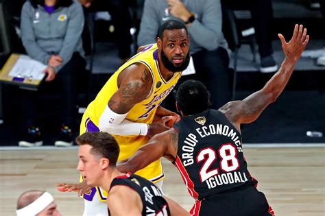 Now, the final two teams left in the nba's bubble will meet for a chance to claim the larry o'brien trophy. Los Angeles Lakers ganaron 102-96 a los Miami Heat por el ...