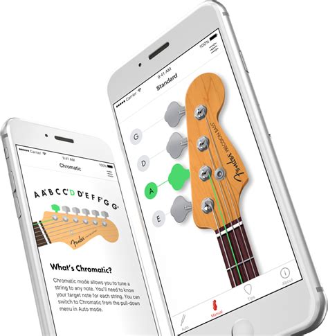 There is also a chromatic mode for freestyle tuning if you. Fender ajoute le Player pack à son application accordeur ...