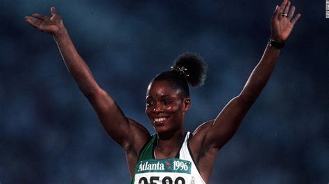 After various setbacks in her career she achieved fame when she became the first nigerian athlete to win an olympic gold medal at the 1996. Nigeria's Chioma Ajunwa's leap to glory after drug scandal ...