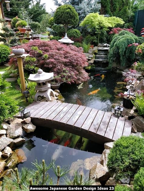 Ideas for japanese style landscaping. Awesome Japanese Garden Design Ideas - HOMYHOMEE