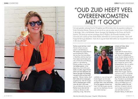 Learn about pauline wingelaar (blogger): ZOZ - Zie Oud Zuid | Oktober 2012 #37 by Asega Media ...