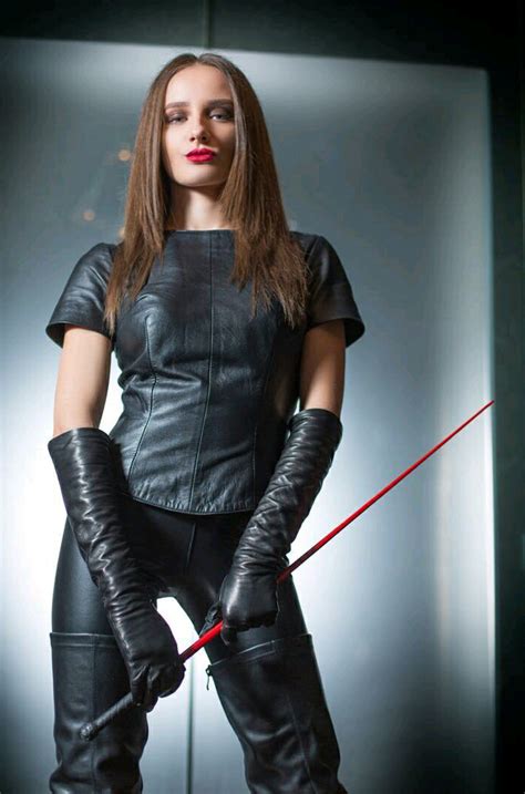 mistress Christina Nero…leather/ boots&gloves – @strict-mistresses on