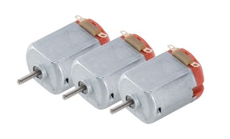 12mm 3v 4.5v 6v 12v dc mini gear motor specifications: Luxorparts DC-motor 1,5-3 V 3-pack - Luxorparts