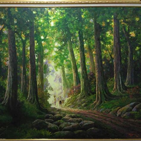 Lukisan dan gambar pemandangan alam yang sangat menginspirasi. Lukisan Pemandangan Hutan
