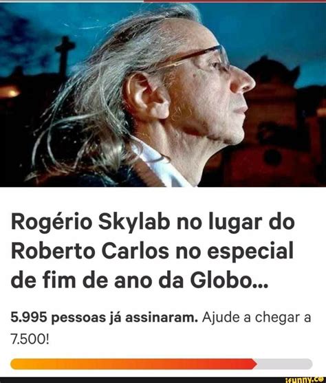 Find their latest streams and much more right here. Rogério Skylab no lugar do Roberto Carlos no especial de ...