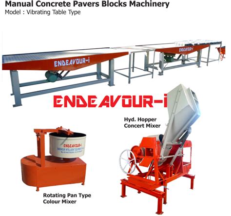 Maybe you would like to learn more about one of these? MANUAL CONCRETE PAVERS BLOCKS MACHINERY - VIBRATING TABLE ...