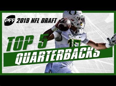 These fantasy football rankings are refreshed live every day based on average draft position data generated by the fantasy football mock drafts. 2019 NFL Draft Preseason Rankings: Top 5 QB's - YouTube