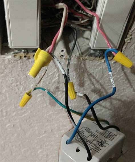 Wires are not neutral simply because a voltage tester doesn't light up. Weird wiring in a 4-connection switch configuration for ceiling fan/light - Home Improvement ...