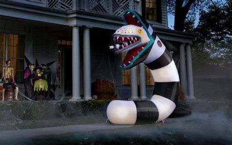 So i guess we could call this place limbo, like in dante's inferno, but this doesn't explain the deal with the sandworms who… eat ghosts? Giant 9.5' Inflatable Animated Beetlejuice Sandworm ...