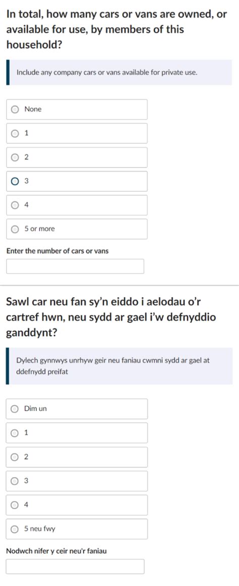 If you're calling for a paper questionnaire, there's an automated ordering service available 24/7 on the 0800. Housing question development for Census 2021 - Office for ...