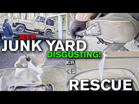 Fast, easy, & professional junk removal services. Deep Cleaning Jeep Wrangler: Junk Yard Find Jurassic Park ...