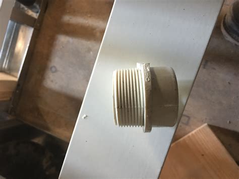 Maybe you would like to learn more about one of these? Connecting PVC P-trap To Cast Iron Threaded Sanitary Tee ...