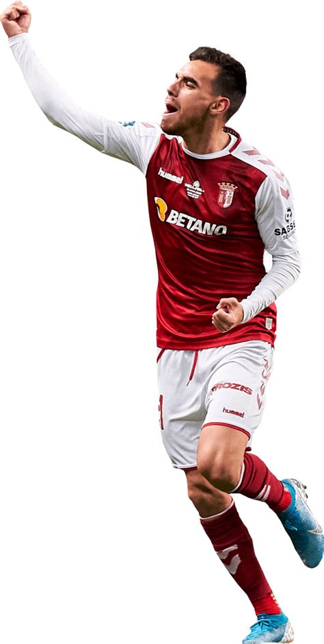 Braga and the portugal national team as a right winger. Ricardo Horta football render - 64304 - FootyRenders