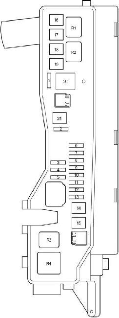 2004 corolla s dash board and tail lights not working, fuse changed.still not working.what should i look at next? 2004-2009 Toyota Corolla Verso (AR10) Fuse Box Diagram ...