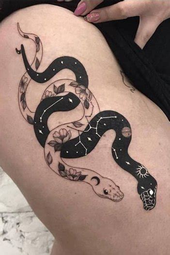 Black and grey / color realism tattoos work done by cesar perez. Updated Best Snake Tattoo Ideas for Women with Meanings ...