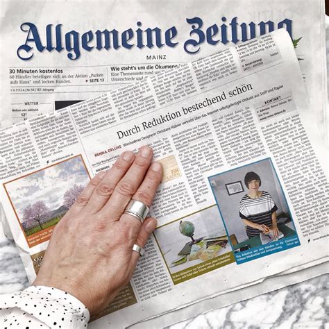 Allgemeine Zeitung Mainz | renna deluxe