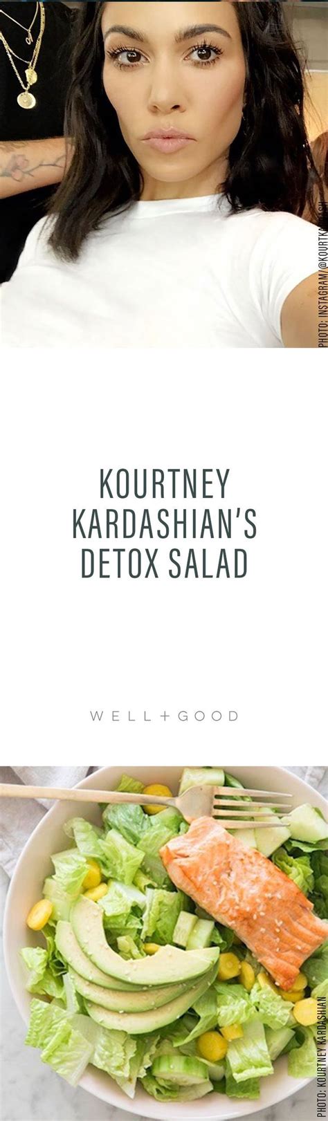 June 15, 2021 by kalea martin. Kourtney Kardashian's detox salad recipe | Well+Good ...