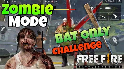 Free fire *new mode death uprising * zombie mode/new update free fire 1st gameplay zombie mode death. Killing Zombie Boss with Bat | FREE FIRE | Zombie Mode ...