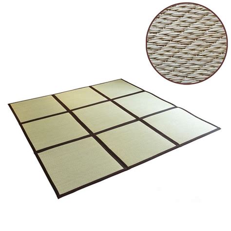 Характеристики Складные ковровые ковры японской традиции Igusa Tatami ...