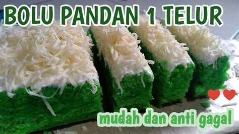 Bolu sendiri adalah kue yang mempunyai tekstur lembut serta mempunyai rasa yang manis. BOLU PANDAN KUKUS 1 TELUR, LEMBUT MUDAH DAN SIMPLE - YouTube