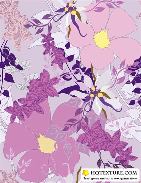 Choose from hundreds of free purple wallpapers. Stock Vector: Floral pattern 18 | Цветочный паттерн 18 ...