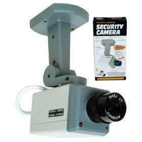 But like most surveillance cameras, there is an apparent problem: Fake security camera with motion detector. Good for little ...