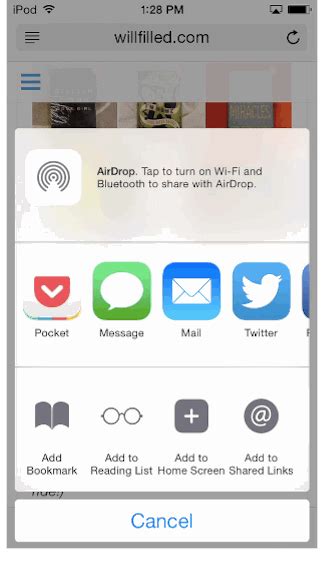 Family sharing is a great feature that's already included with all your apple devices. iphone - Cordova: sharing browser URL to my iOS app ...